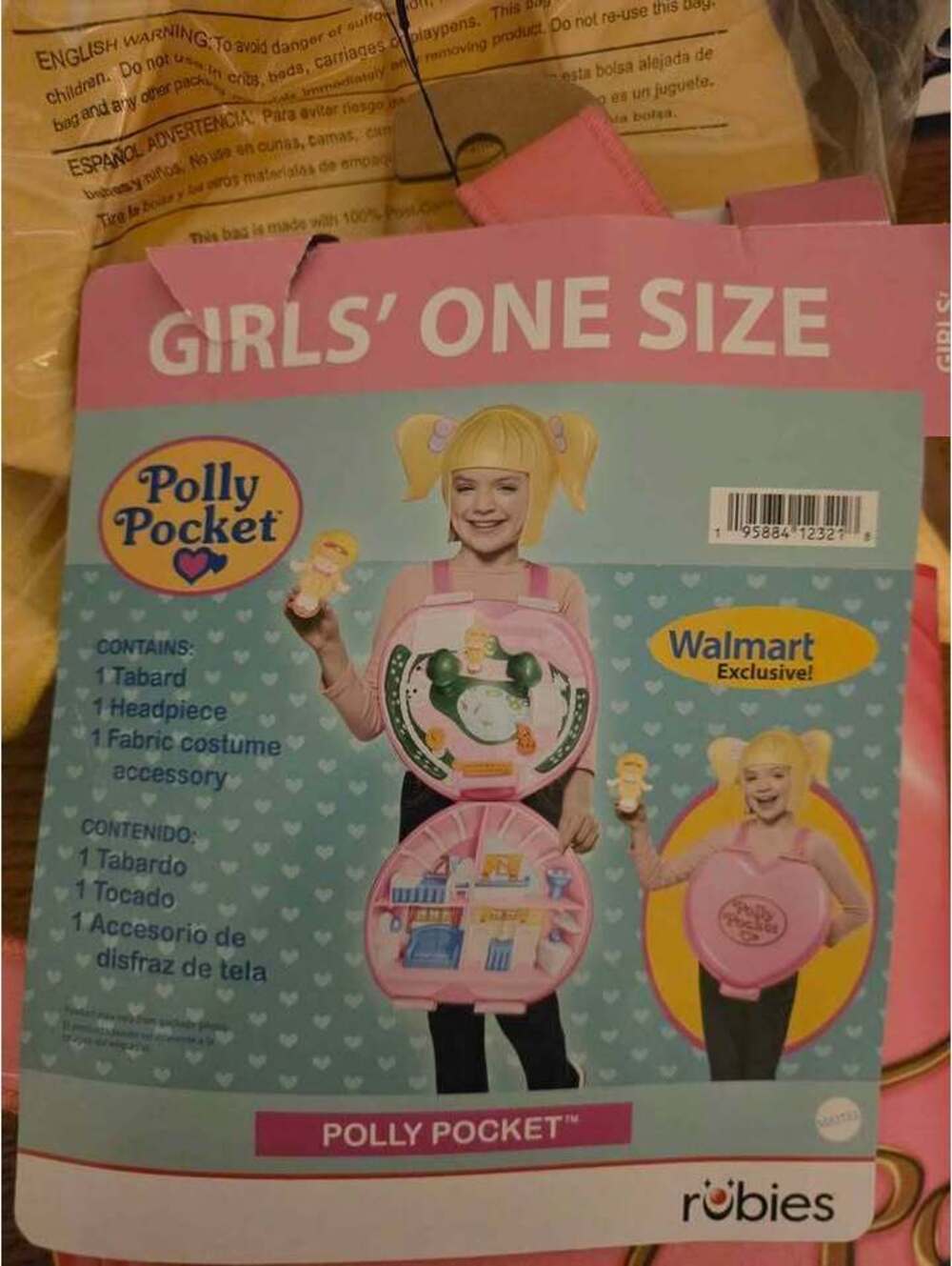 Polly Pocket Rubies Girls' One Size Costume